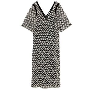 Zara knit zig zag off rack maxi dress